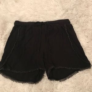 Black Loose Shorts
